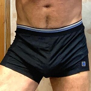 Perry Ellis , black medium trunks